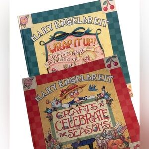Vintage Mary Engelbreit Craft Books 1st Edition New